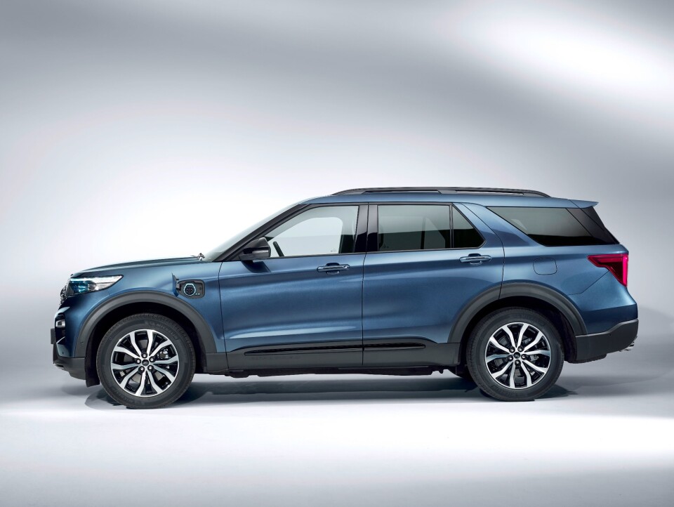 Nye 7-seters Ford Explorer SUV.