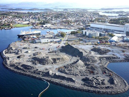 Det nye industriområdet på Buøy er over 100 dekar. Det nye industriområdet på Buøy er over 100 dekar.