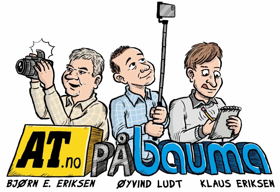 Ny dumper fra Elnesvågen