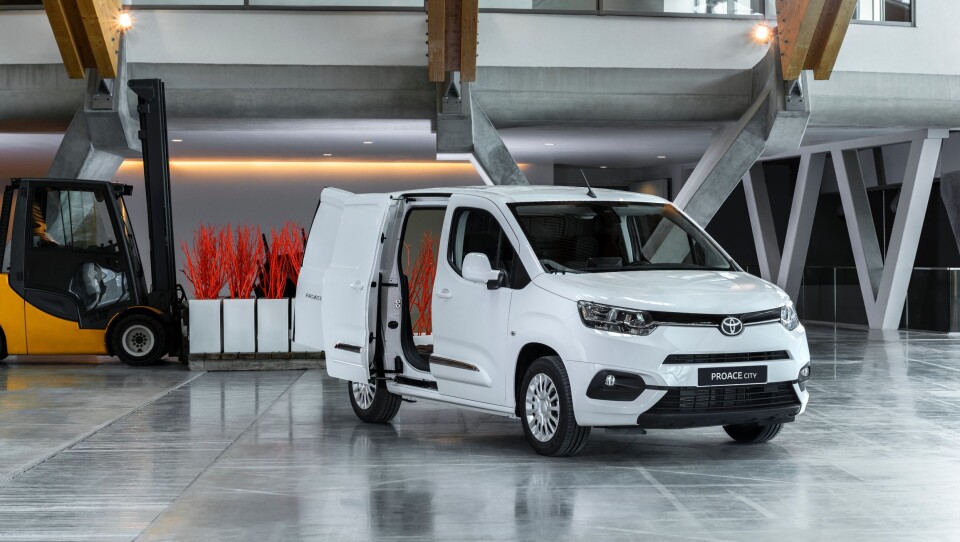Nye Toyota Proace City.