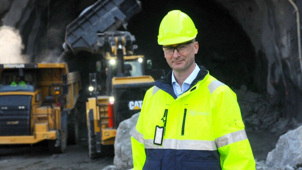 Prosjektdirektør for E39, Asbjørn Heieraas, er glad for at enda en Nye Veier-strekning er i støpeskjeen for utbygging. Her avbildet ved Mjåvannsheitunnelen som er under driving i Songdalen.