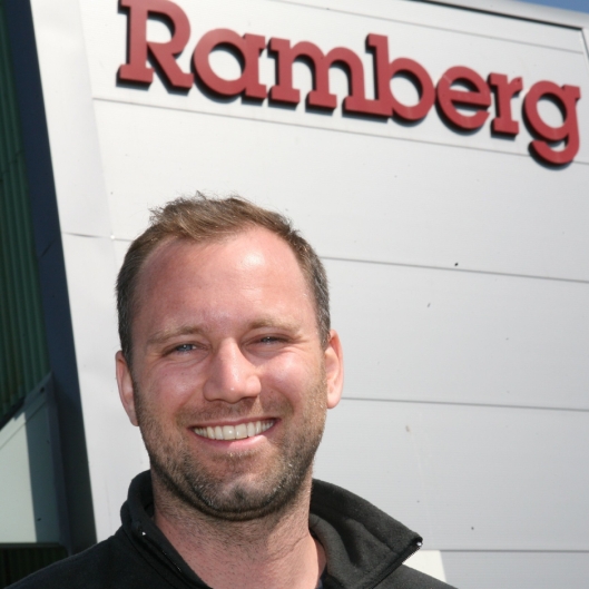 Bror H. Ramberg representerer fjerde generasjon Ramberg. Foto: Per Dagfinn Wolden