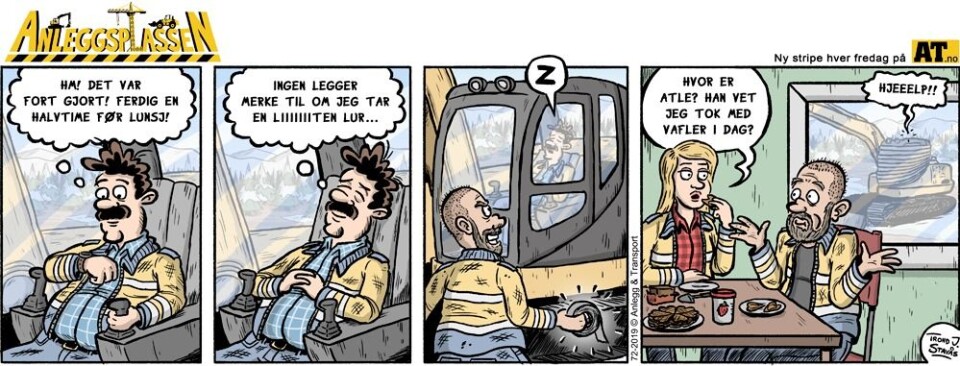 Tape gjør Atle til en lunsj-taper
