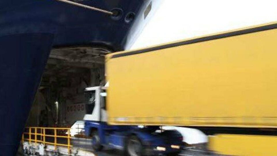 Stena Line-fergene frakter gods i tillegg til passasjerer fra Oslo til kontinentet.