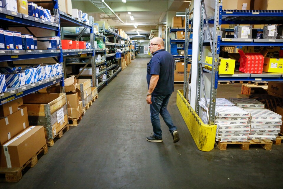 PLASSKREVENDE: Truck & Trailer har behov for store arealer ved sitt hovedlager. I løpet av første kvartal 2020 flytter bedriften til nye og større lokaler på Langhus. PLASSKREVENDE: Truck & Trailer har behov for store arealer ved sitt hovedlager. I løpet av første kvartal 2020 flytter bedriften til nye og større lokaler på Langhus.