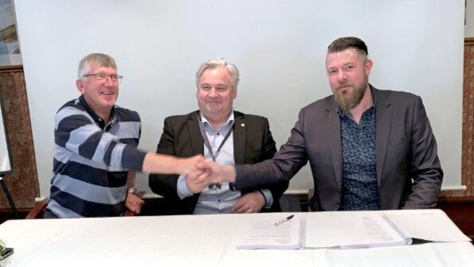 Fra venstre: Vidar Ose (VAF), Kjell Inge Davik (SVV) og Krister Tofteberg (PV).