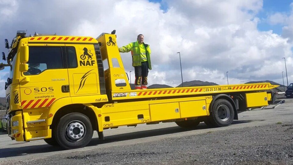 Frank Robin Furuhagen og hans team er kåret til best på kundeservice i Norge i 2018 blant NAFs medlemmer når det gjelder NAF Veihjelp.