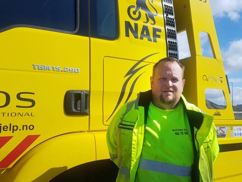Frank Robin Furuhagen og hans team er kåret til best på kundeservice i Norge i 2018 blant NAFs medlemmer når det gjelder NAF Veihjelp.