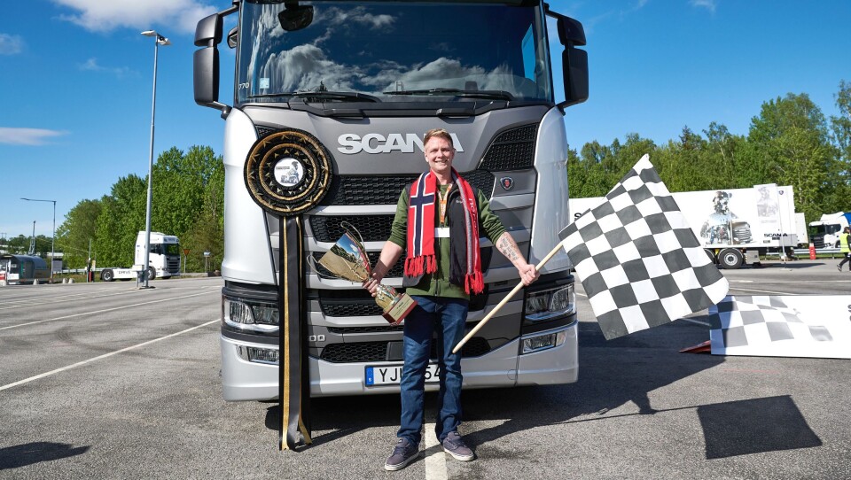 Norges representant Andreas Nordsjø vant Scania Driver Competitions 2019 i slutten av mai i Sverige. Premien var 100.000 euro å bruke på ny Scania-lastebil.