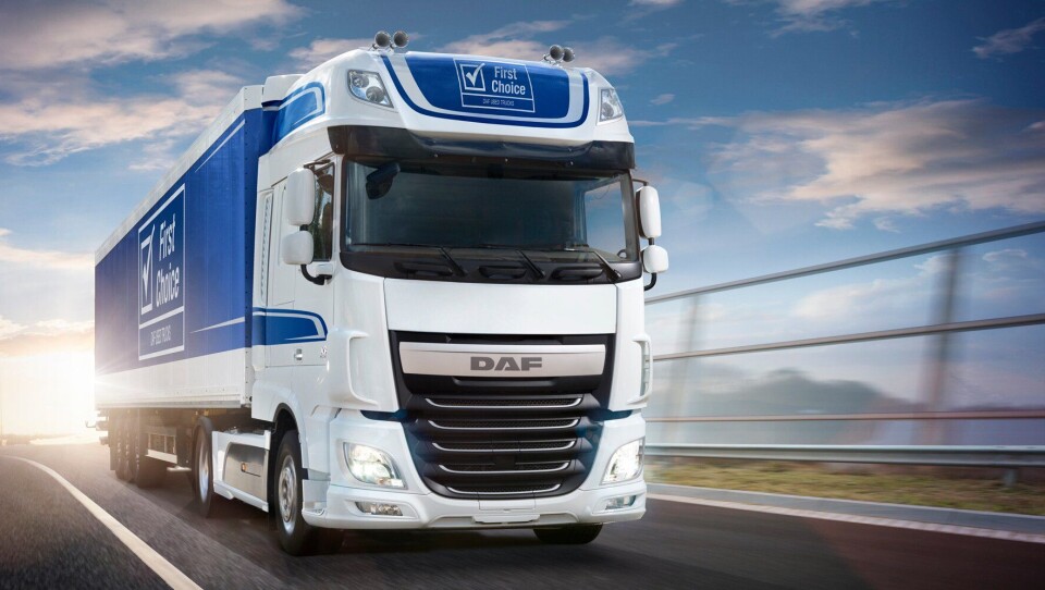 First Choice DAF-lastebiler som er nyere enn fire år leveres nå med en full produsentgaranti som standard.