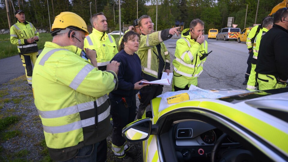 PLANLEGGING: Siste gjennomgang av detaljene før avreise.