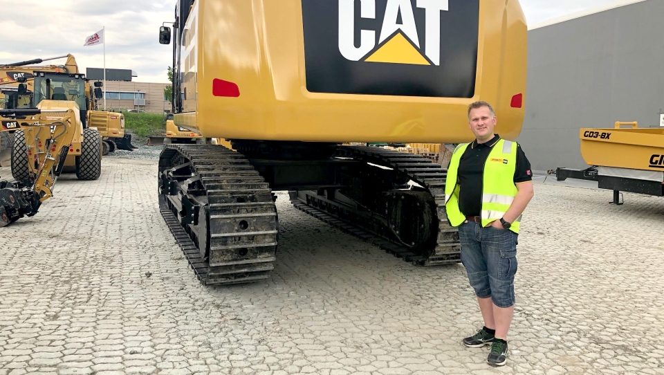 Helge-Martin Sparby blir Cat-selger for Pon Equipment AS i Trøndelag nord.