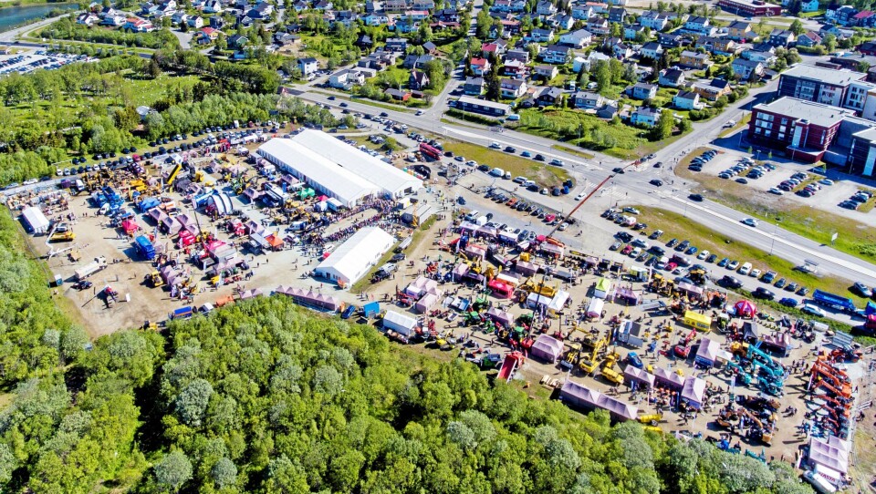 Mandelasletta var tettpakket under NNBA-utstllingen i Tromsø 14.- 16. juni.