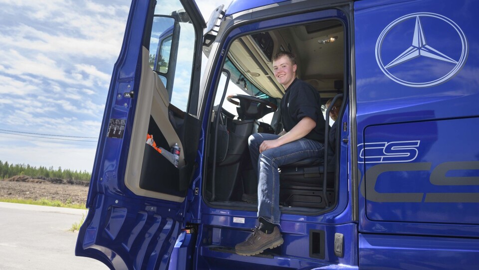 VINNEREN: 22-åringen Ruben Gullerud kjørte både billigere og mer effektivt enn sine to godt voksne konkurenter.