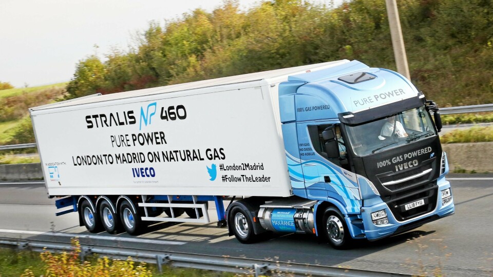Det meste av kommunikasjonen ut mot pressen har handlet om gassbiler hos Iveco de siste årene. Vil dette også gjelde den nye tungbilserien som lanseres ikveld?Foto: Iveco