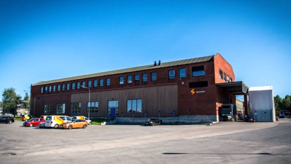 T-banens hovedverksted på Ryen, før arbeidene begynner.