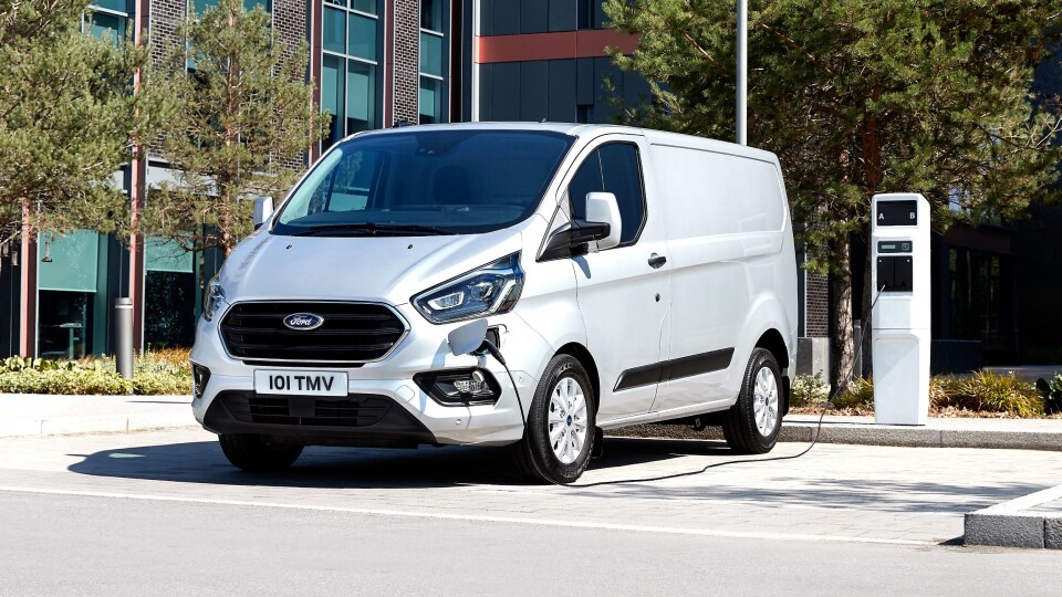 Ford Transit Custom er testet det siste året av bedrifter i London. Den kommer for salg i løpet av 2019.