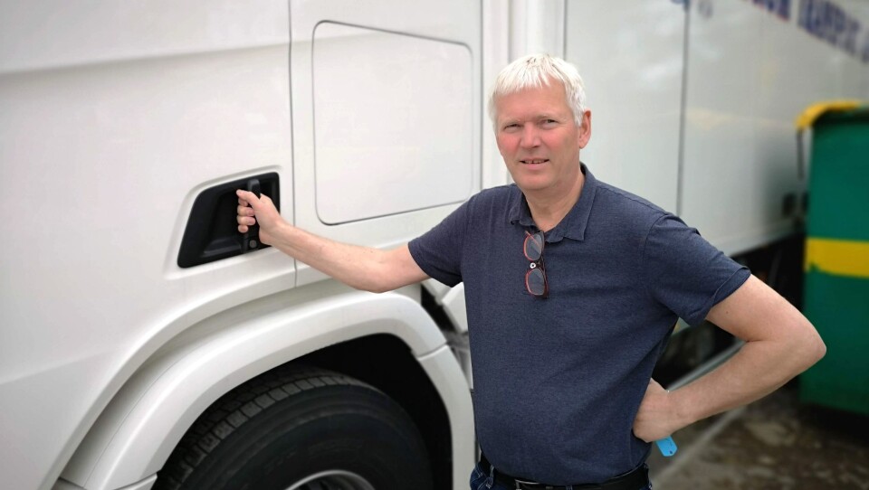 Daglig leder i Sørum Transport AS, Harry Nilsen, mener det er mye å tjene på å øke tillatte totalvekter på lastebiler og vogntog i Norge - både bedriftøkonomisk og samfunnsøkonomisk.