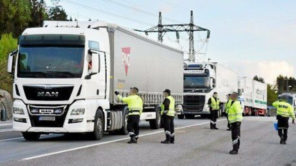 NLF mener retningslinjene til kontrollørene som skal håndheve kabotasje-reglene fremstår uklare.