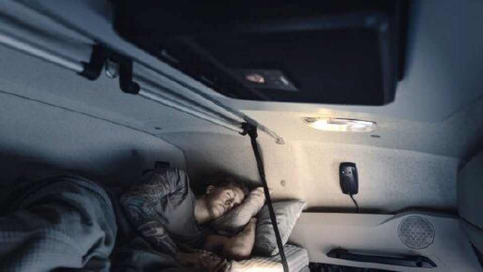 Dometic har kommet med et lavtbyggende kjølesystem, SPX 1200T for klimakontroll i førerhuset når sjåføren hviler.