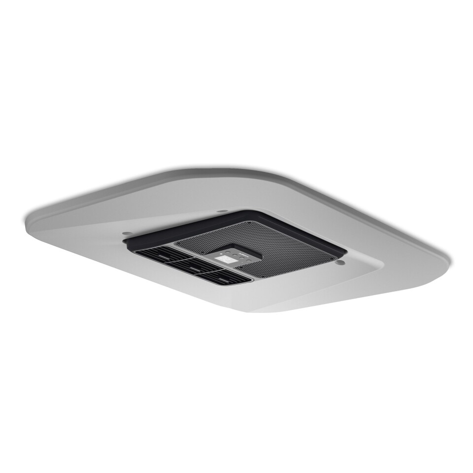 Den lavtbyggende takfordamperenheten Dometic SPX 1200T for delte parkeringskjølere for lastebiler leverer 24 V luftkjøling når kjøretøyet står stille. Den skal være ideell for plassbesparende montering under spoilere eller takmonterte strukturer.