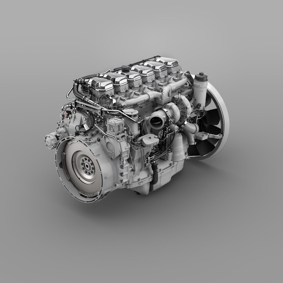 Scania DC 13-litre Euro 6 som 540-motor.