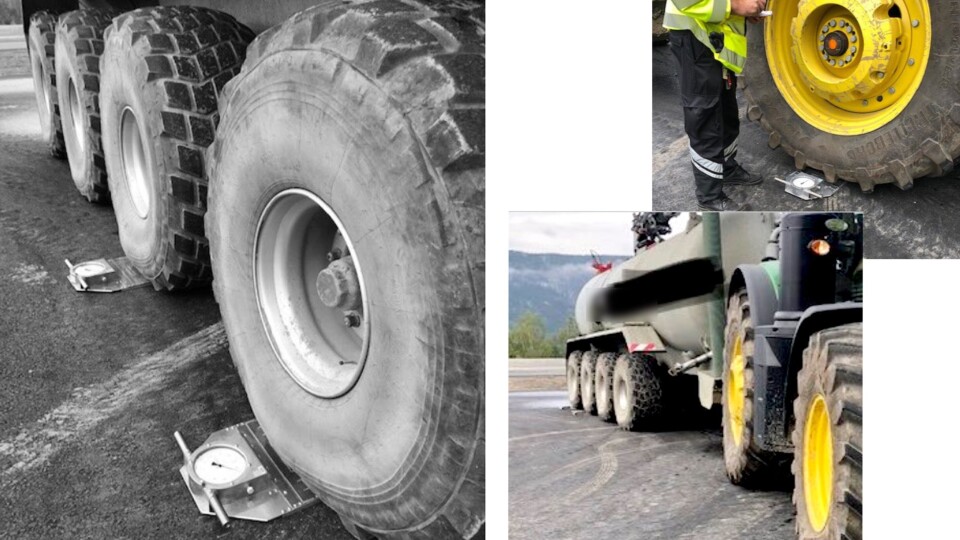 Denne vanntransporten ble først funnet 35 tonn for tung. Dagen etter førte nye opplysninger til at dette ble nedjustert til 23 tonn.