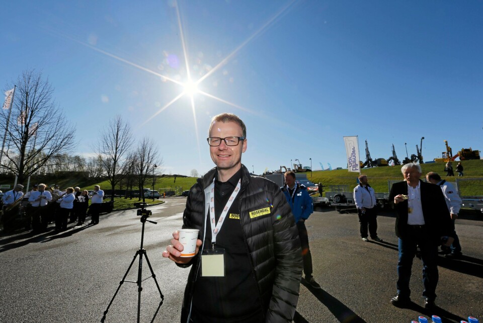 HAR SLUTTET: Ole Marius Rosendal sluttet som daglig leder i Rosendal Maskin 9. august 2019.