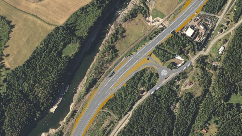 Nye Veier foreslår å flytte Ensbykrysset omtrent to kilometer nordover, til Midtskog.