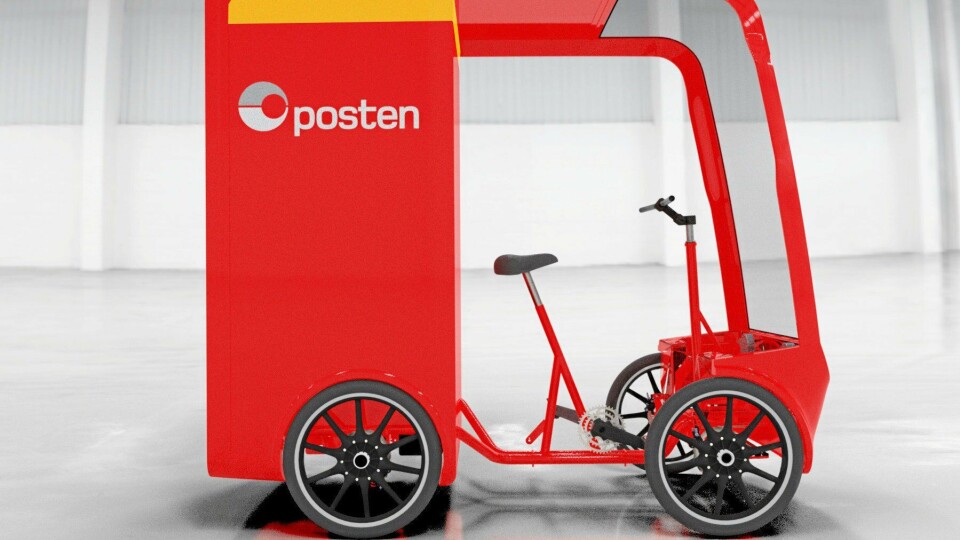 Nye el-sykler til Posten