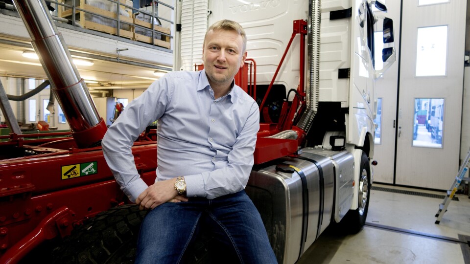 BYTTER: Waldemar André Christensen går av som sjef for Volvo Norge for å salgsansvarlig for Volvo i hele Europa.