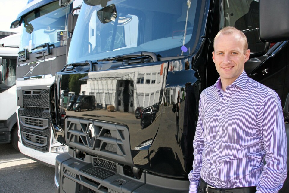 TRER INN: Karstein Ahlin bli fungerende adm. direktør i Volvo Norge.
