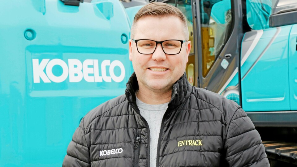 TAR OVER: Trond Berkana går fra stillingen som salgs- og markedssjef i Entrack og blir daglig leder i selskapet.