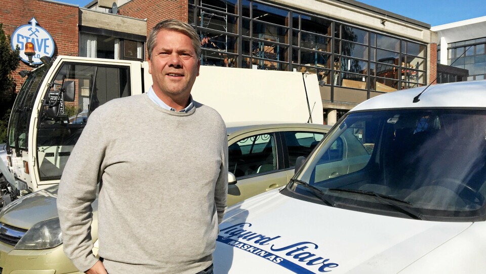 Geir Mellum er ny adm. direktør i Sigurd Stave Maskin AS. Han tar over etter Sigurd Stave.