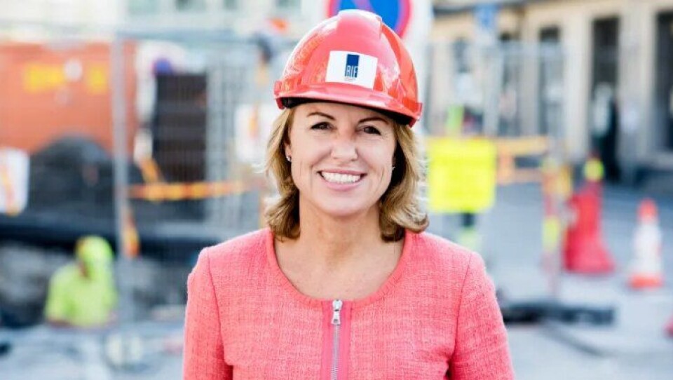 Liv Kari Skudal Hansteen, adm. direktør i Rådgivende Ingeniørers Forening, mener det satt av for lite penger til flomsikring i regjeringens forslag til statsbudsjett for 2020.