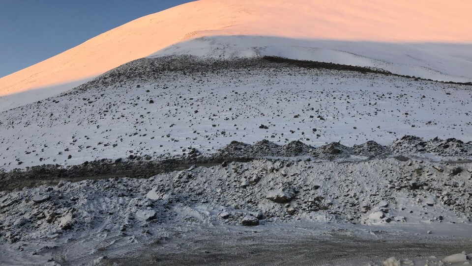 Lunckefjell etter stenging og tilbakeføring til naturen. Lunckefjell etter stenging og tilbakeføring til naturen.