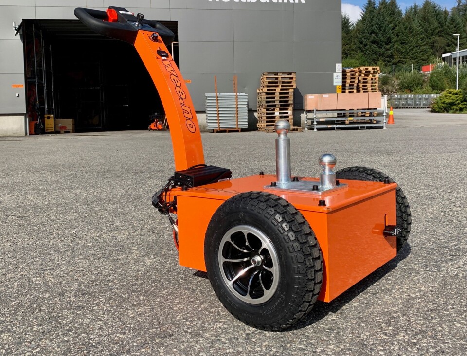 Den elektriske 500W-motoren på Attack Trailer blir drevet med strøm fra to 33Ah batterier. Den elektriske 500W-motoren på Attack Trailer blir drevet med strøm fra to 33Ah batterier.