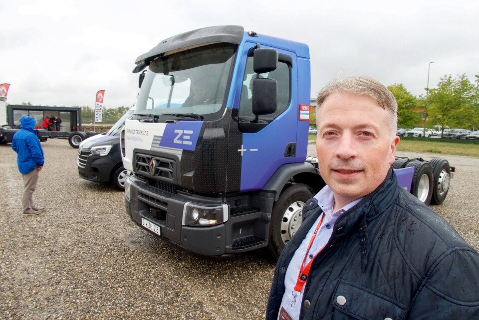 FORVENTNINGER: Renault-sjef Viggo Noreng har store forhåpninger til de nye elektriske drivlinjene som nå kan selges.
