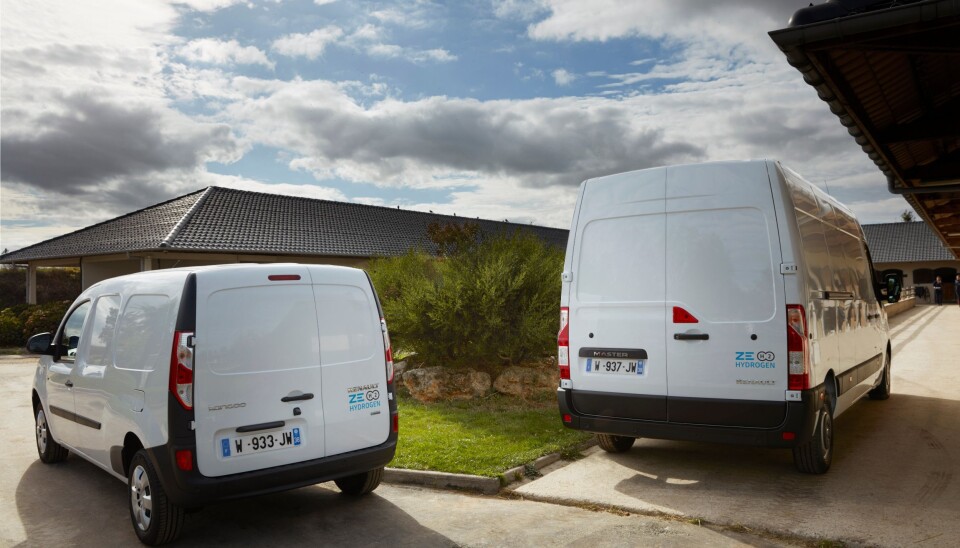 Renault har som mål å være et ledende selskap på hydrogen i varebilsegmentet.