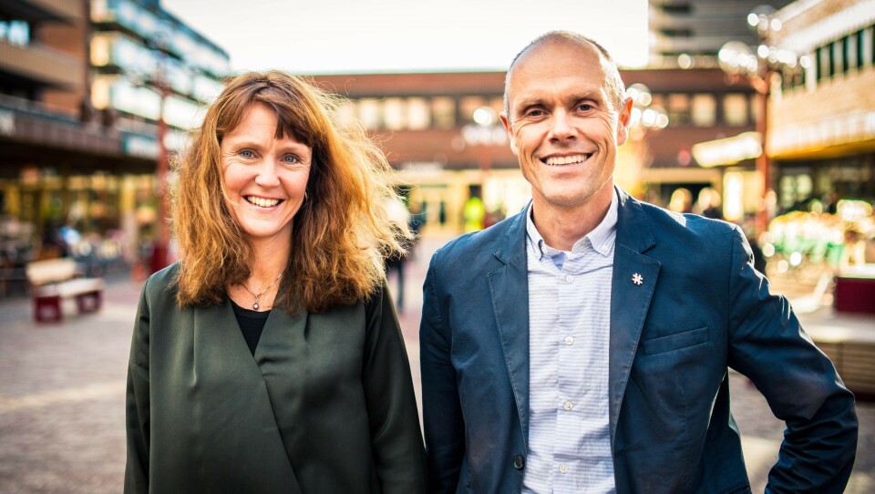 Utbyggingssjef i Sporveien, Hanna Rachel Broch og plandirektør i Ruter, Snorre Lægran har et veldig stort tunnelprosjekt under oppseiling i Oslo.