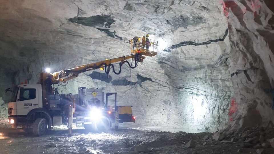 Norsk Gjenvinning planlegger plassering av mineralske masser i gruvehallene i Holmen i Aurland kommune i Sogn.