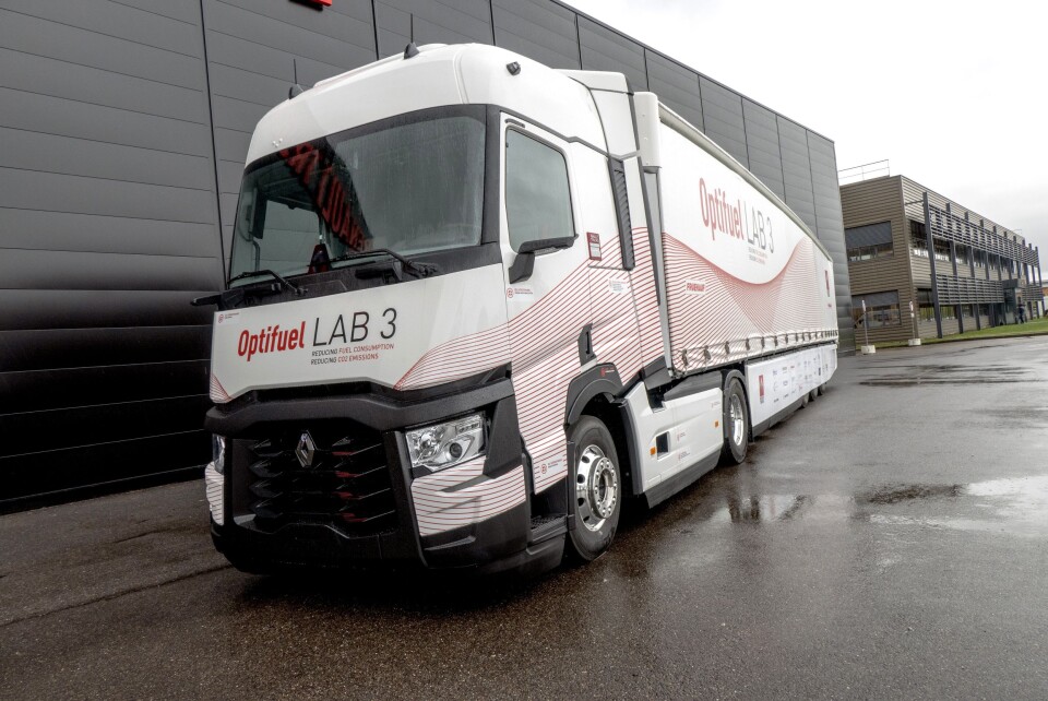 Renaults Optifuel LAB3 - forsøksbil.