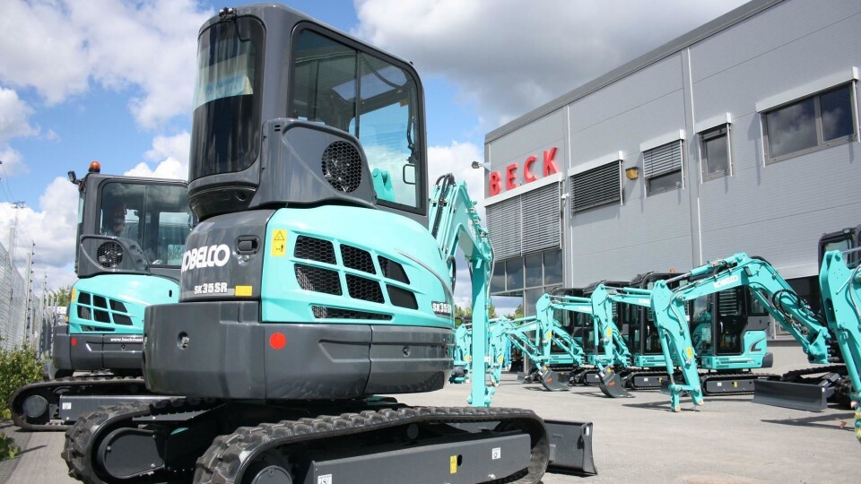 Den fram til nå norskeide svenske importøren av Kobelco, blir finsk.