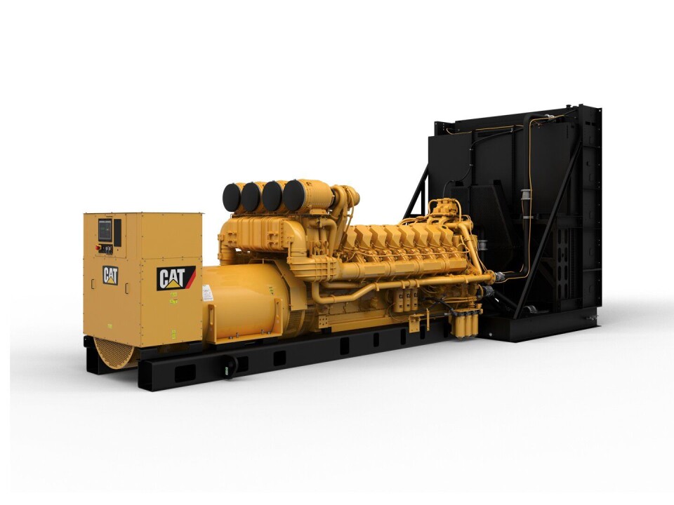 Tre slike Cat C175-16 (3100kVA) generatorsett skal på plass i Longyearbyen.
