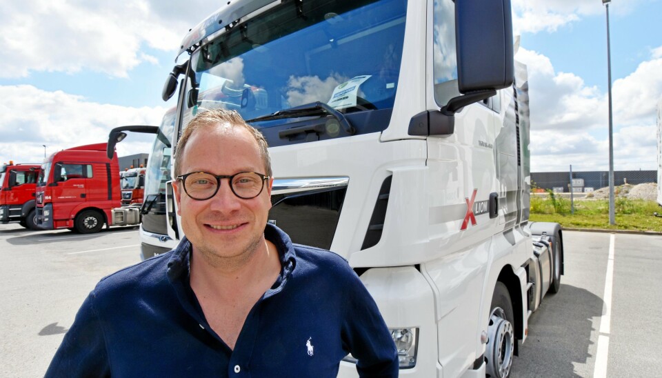 TAR OVER: Magnus G. Karlsson (Sverige) er ny midlertidig direktør for MAN-selskapene i Norge, Sverige og Danmark Foto: MAN