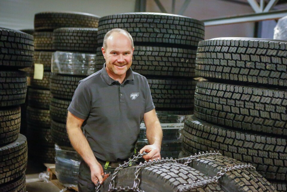 FINNER LØSNINGER SAMMEN: Truls Håland og TT Anlegg jobber i perioder tett med Nøsted for å finne riktig type kjetting til de gitte forholdene.