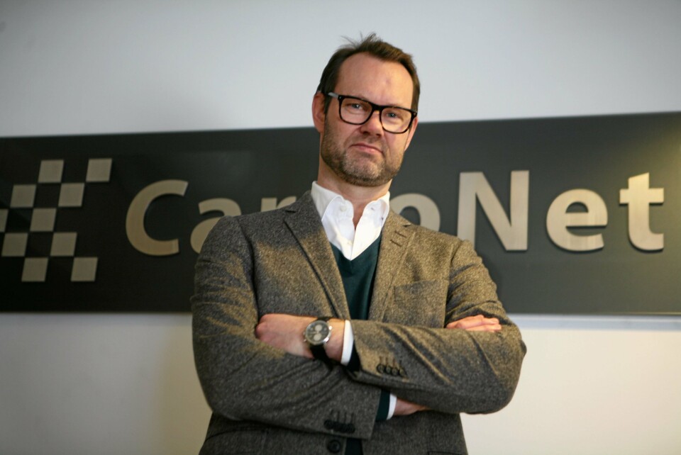 - Selv om hovedtraséen er Trondheim – Bodø tur/retur, har CargoNet også mulighet for å kjøre godset helt til Oslo, sier adm. direktør Erik Røhne i CargoNet. Foto: Per Dagfinn Wolden