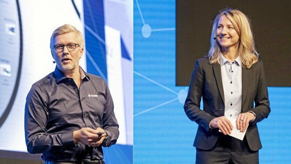 NY LEDER: Heidi Berg tar over etter Idar Kirkhorn som leder for Trimble Solutions Sandvika.