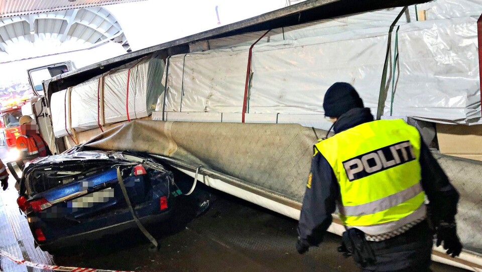 Nødetatene fryktet det verste da de rykket ut til denne hendelsen. Lettelsen var stor da det viste seg at det ikke var alvorlige personskader.