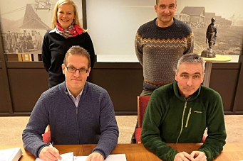 Store Norske signerte avtale med Hæhre Entreprenør